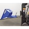 Vestil Low Profile Self Dumping Hopper, 2,000 lb. Capacity, Blue, 0.5 Cubic Yards D-50-LD-LP - alternate 8